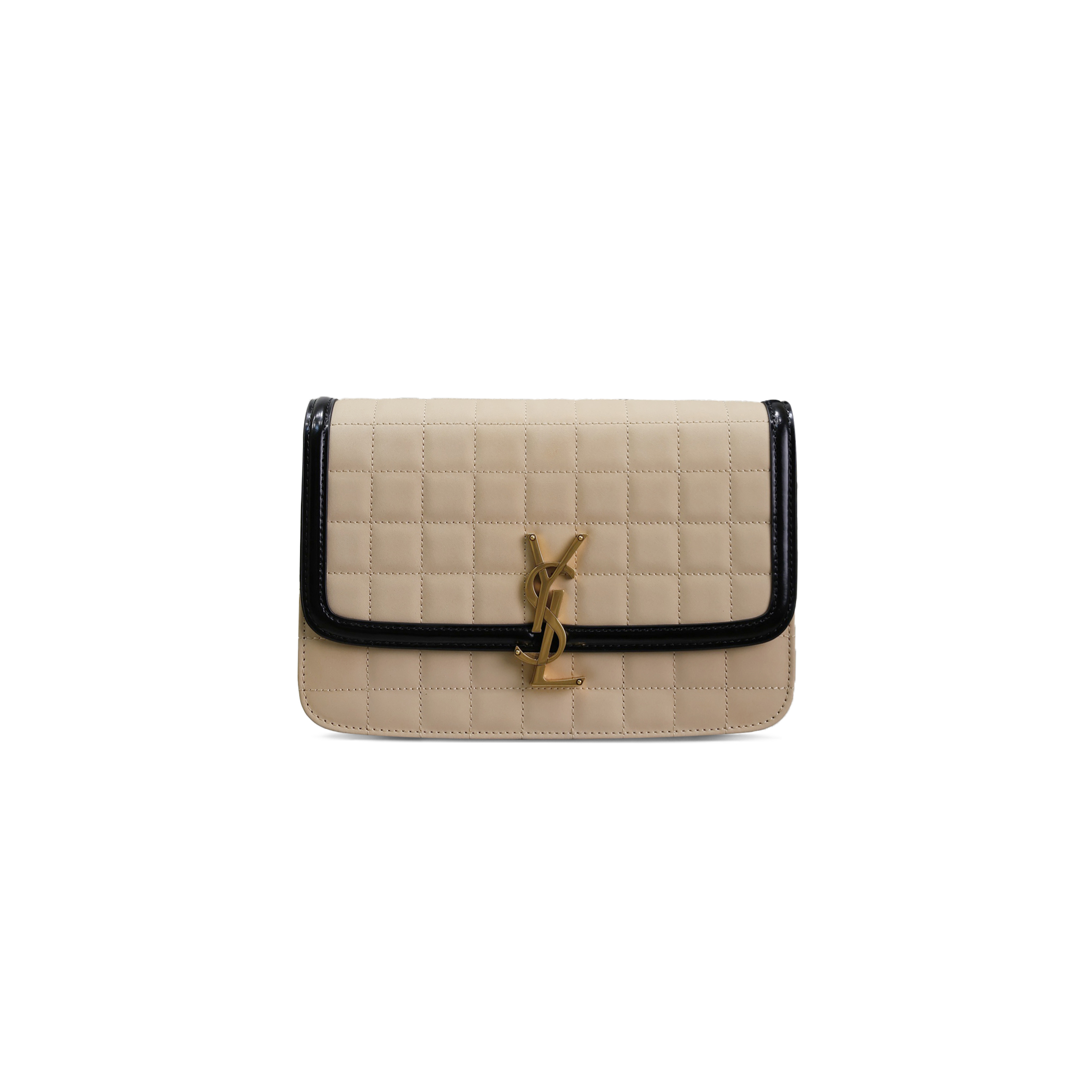 Y*L solferino medium satchel in quilted nubuck suede 6343053265521 (23*16*6cm)